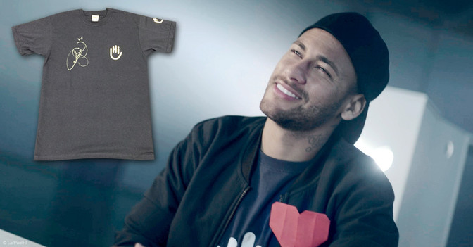  Shirt Neymar signiert 
