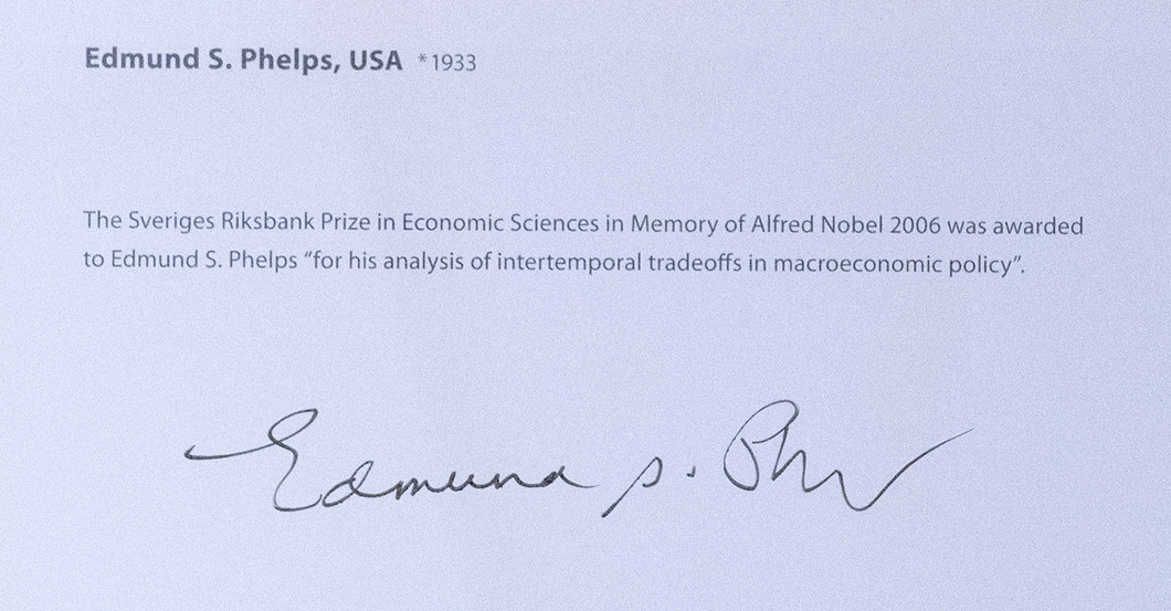 Signatur Nobelpreisträger    Signatur Nobelpreisträger