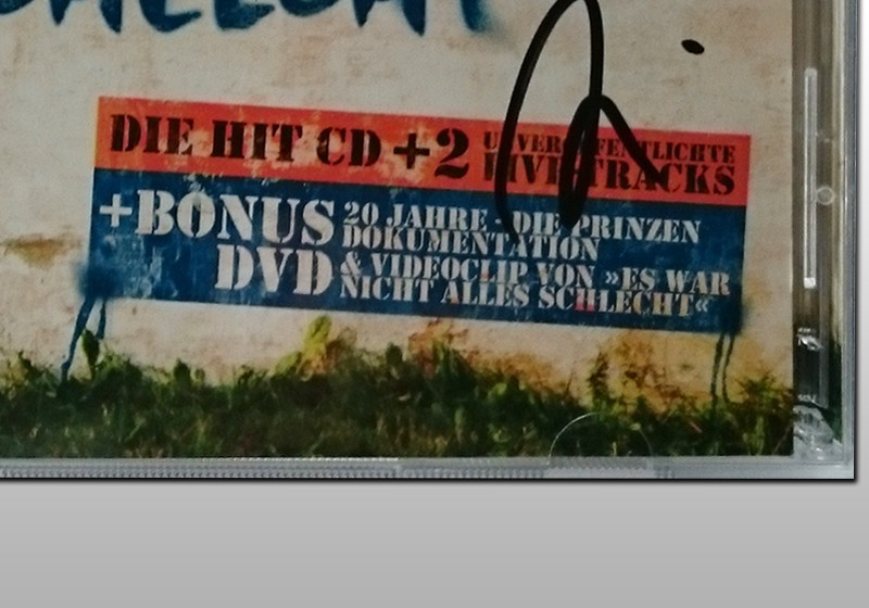  Signierte CD Die Prinzen 
