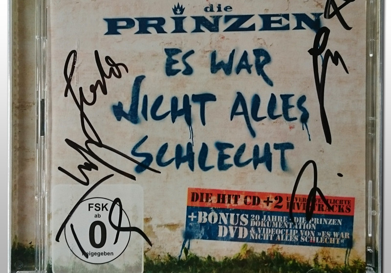  Signierte CD Die Prinzen 