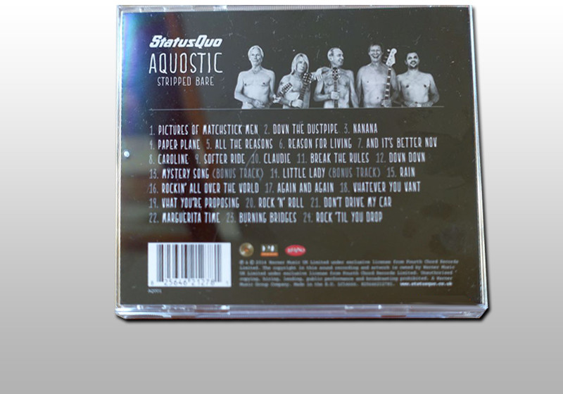  Signierte CD Status Quo 