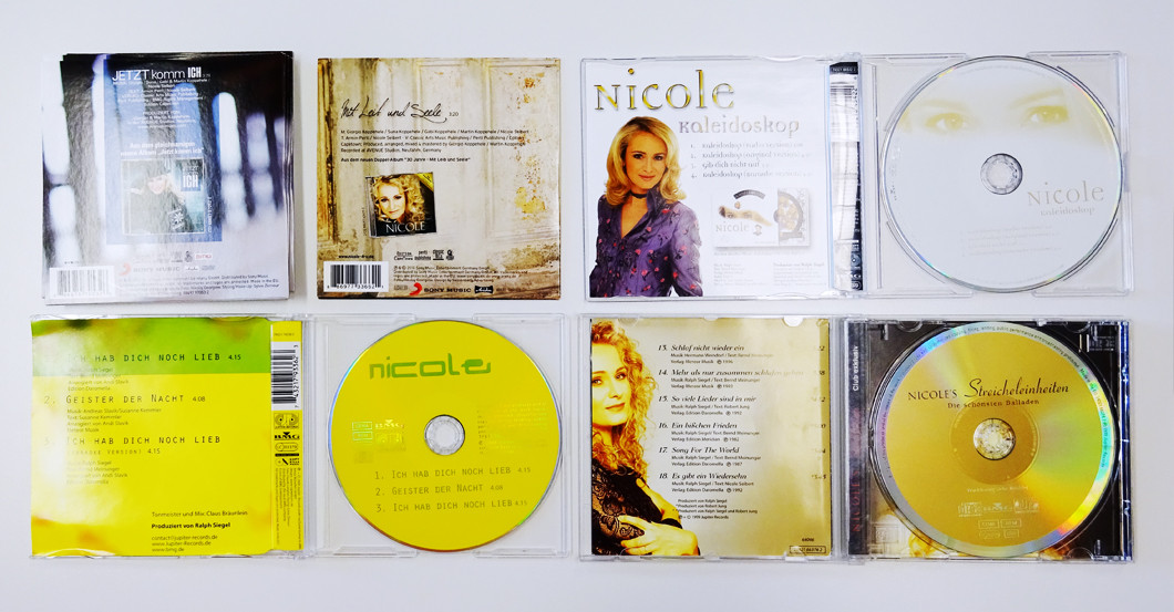  Signierte CDs Nicole 