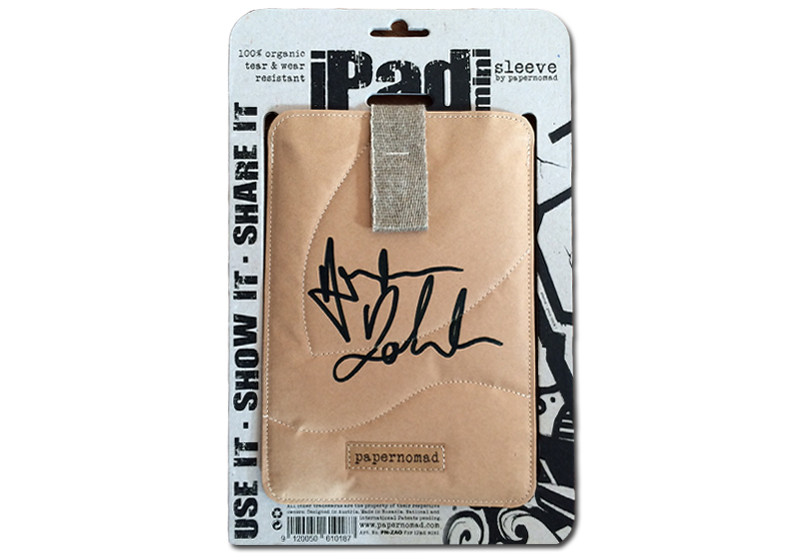 Signierte iPad mini Hülle   Signierte iPad mini Hülle