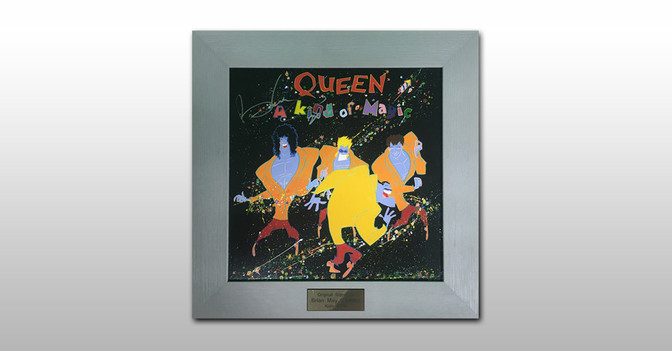  Signierte Queen LP 