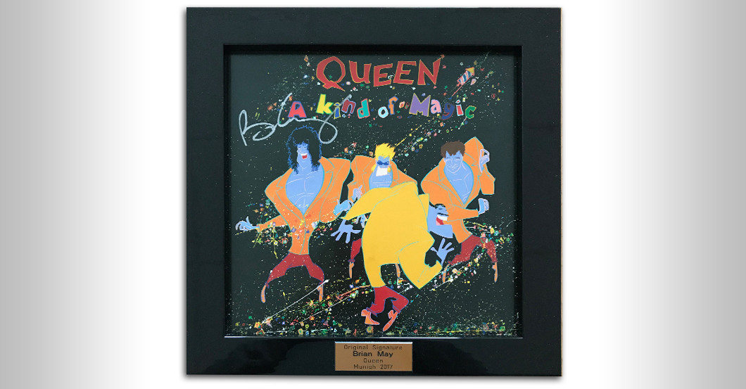  Signierte Queen LP 