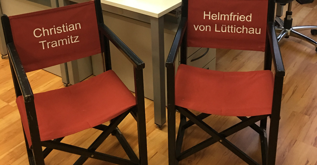 Signierte Regiestühle   Signierte Regiestühle