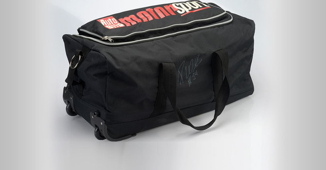 Signierte Sporttasche   Signierte Sporttasche