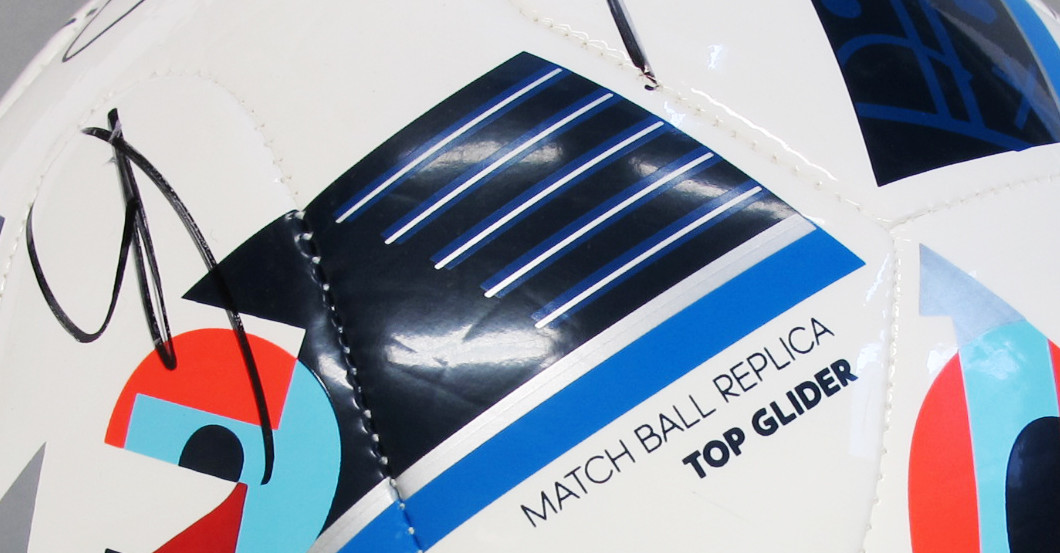  Signierter Ball Euro 2016 