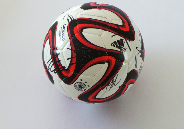  Signierter DFB-Ball 2013 