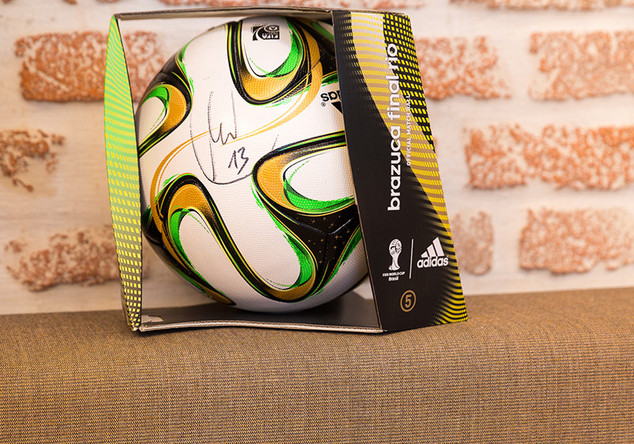 Signierter WM-Ball   Signierter WM-Ball