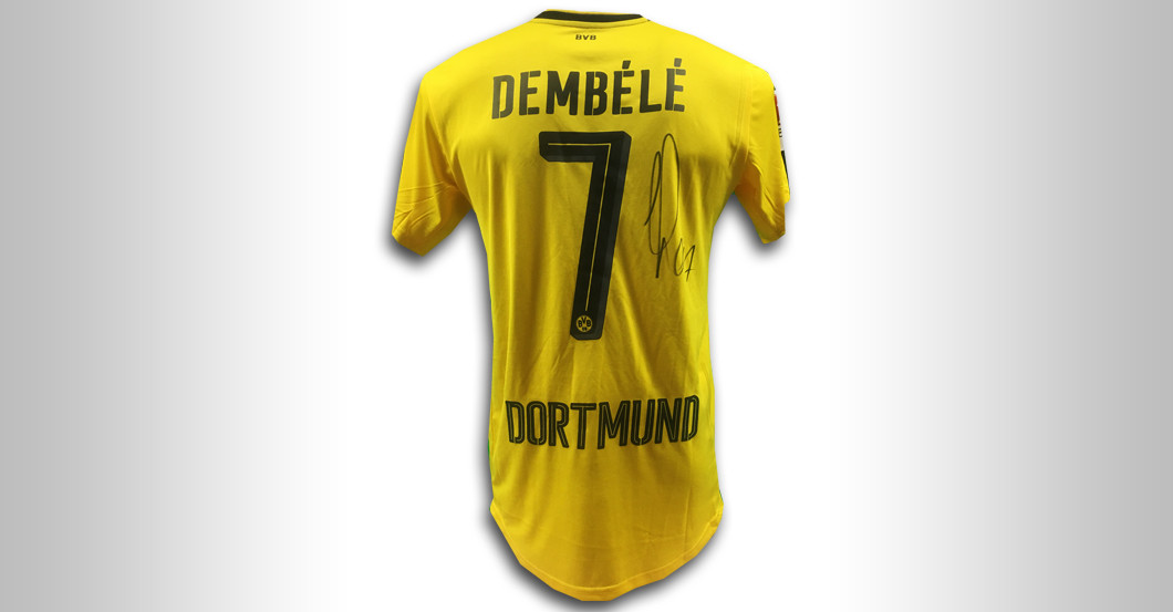  Signiertes Dembele Trikot 