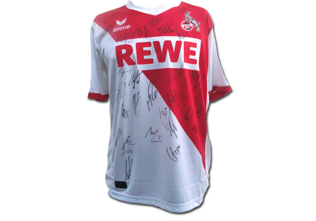 Signiertes Köln-Trikot   Signiertes Köln-Trikot