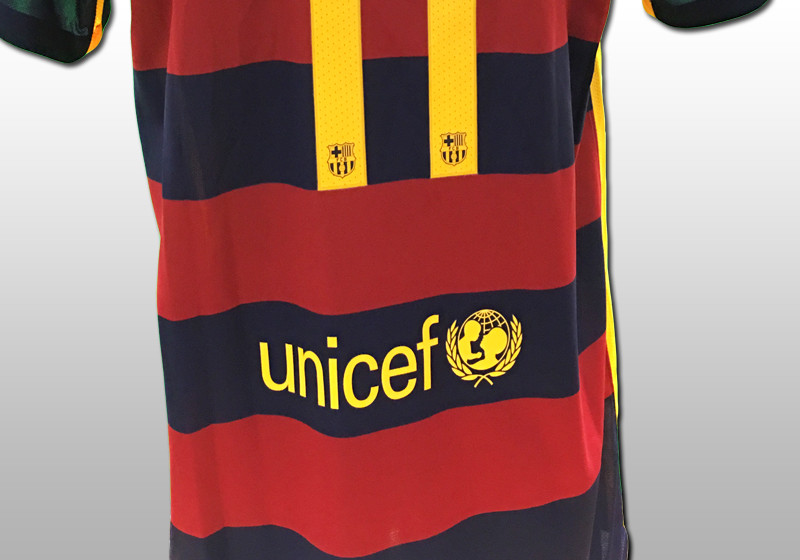  Signiertes Neymar Trikot 