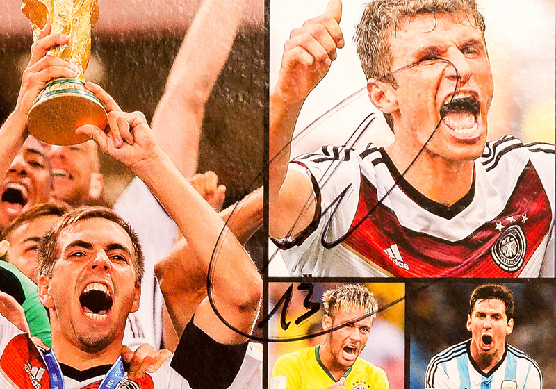 Signiertes WM-Buch   Signiertes WM-Buch