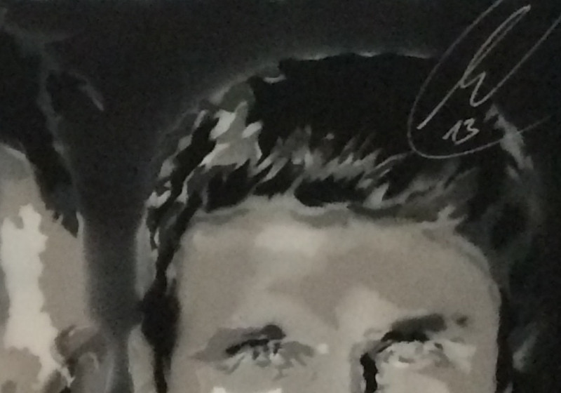  Signiertes WM-Kunstwerk 