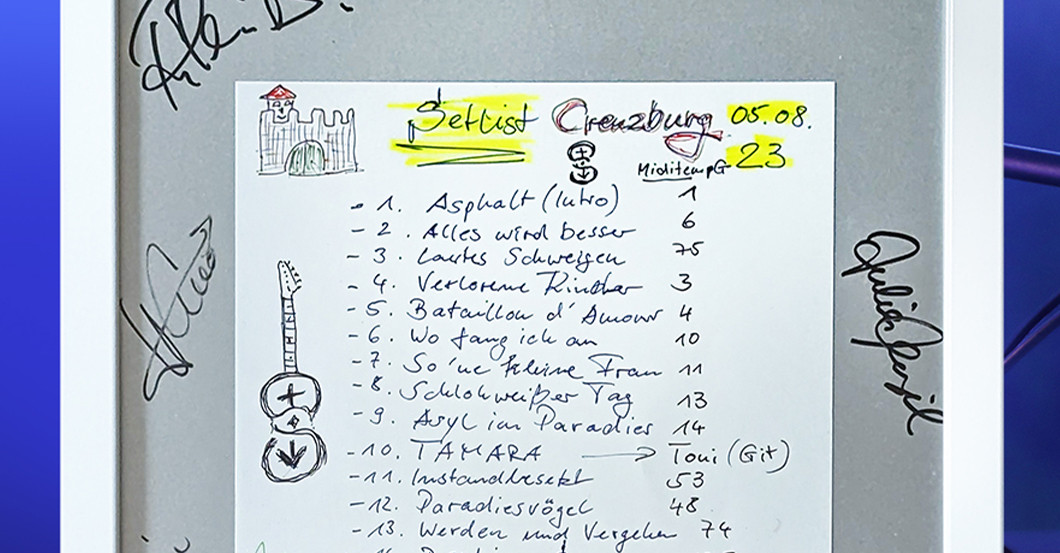  SILLY Setliste Barton 