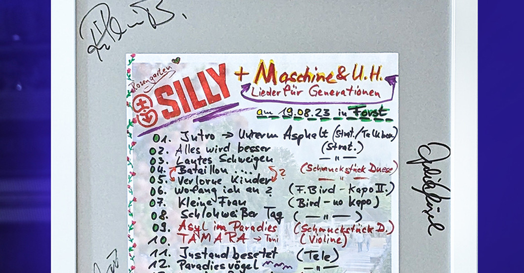 SILLY Setliste Hassbecker   SILLY Setliste Hassbecker