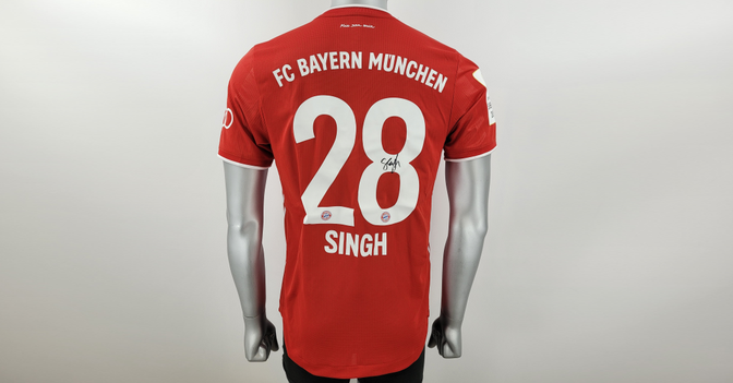  Singh FCB Spielertrikot 