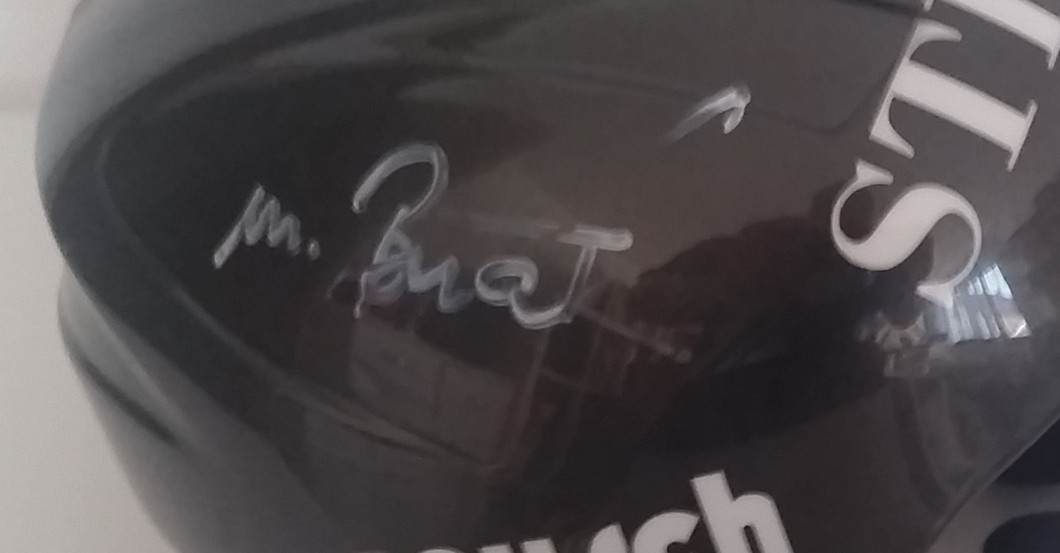  Skihelm Büchel getragen 