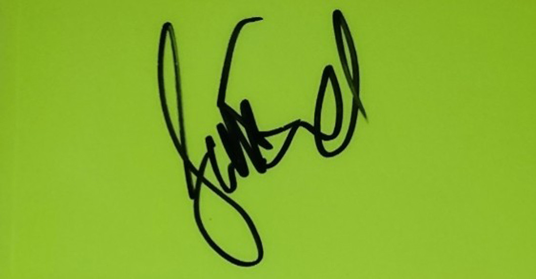  Skisprung Ski signiert 