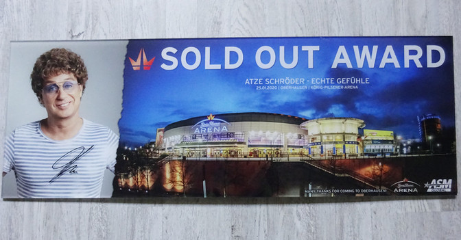 Sold Out Award Atze   Sold Out Award Atze