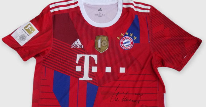 Sondertrikot Hoeneß FCB    Sondertrikot Hoeneß FCB