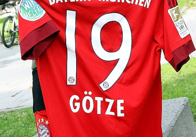  Sondertrikot Mario Götze 