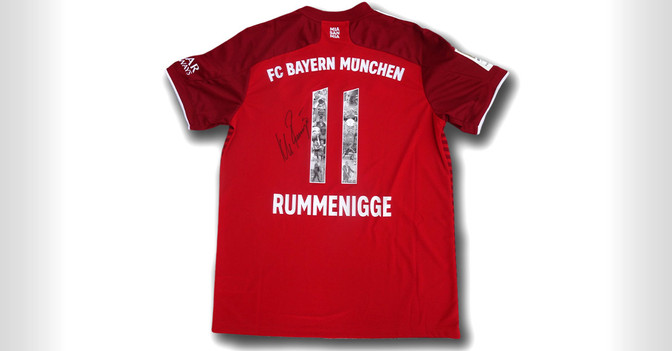 Sondertrikot Rummenigge   Sondertrikot Rummenigge
