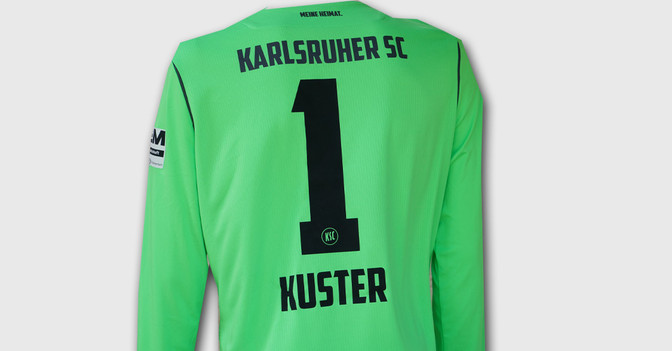 SP KSC Trikot Kuster   SP KSC Trikot Kuster