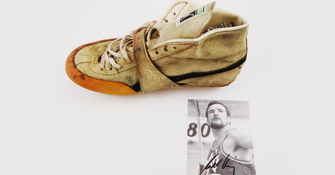 Speerwurfschuh Wessing   Speerwurfschuh Wessing