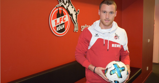  Spielball Köln signiert 