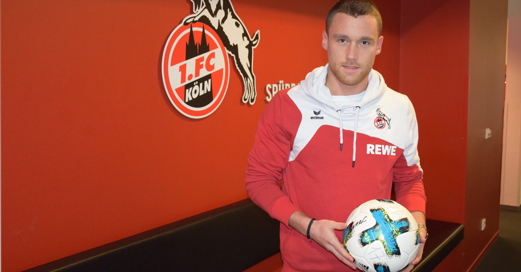 Spielball Köln signiert   Spielball Köln signiert