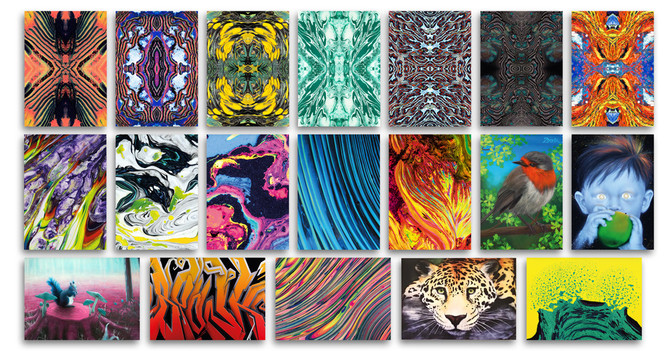  Sponk Kunstpostkarten 