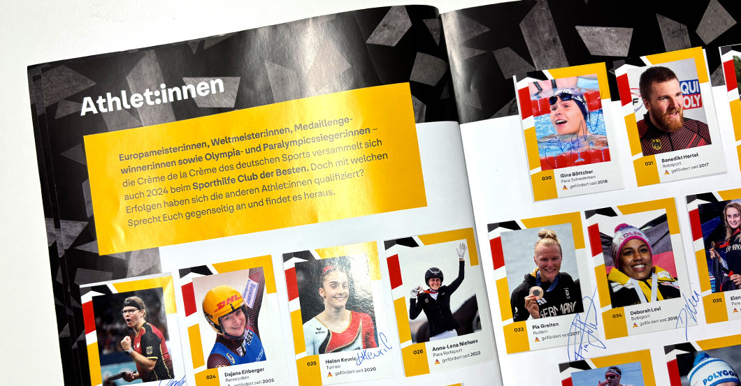 Sporthilfe Stickerheft 1   Sporthilfe Stickerheft 1