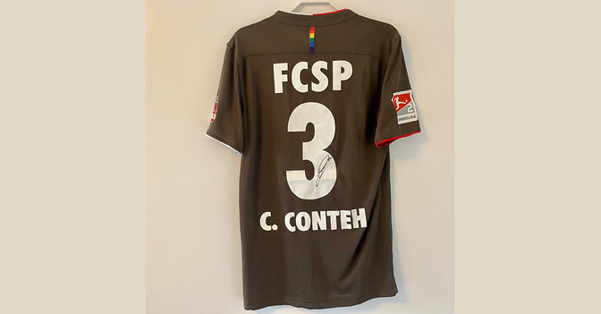St Pauli Conteh Trikot   St Pauli Conteh Trikot
