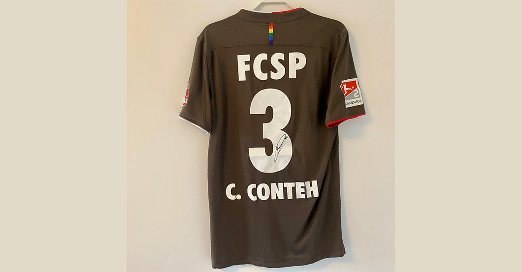 St Pauli Conteh Trikot   St Pauli Conteh Trikot