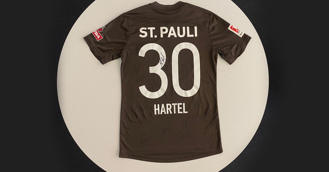 St Pauli Trikot Hartel   St Pauli Trikot Hartel