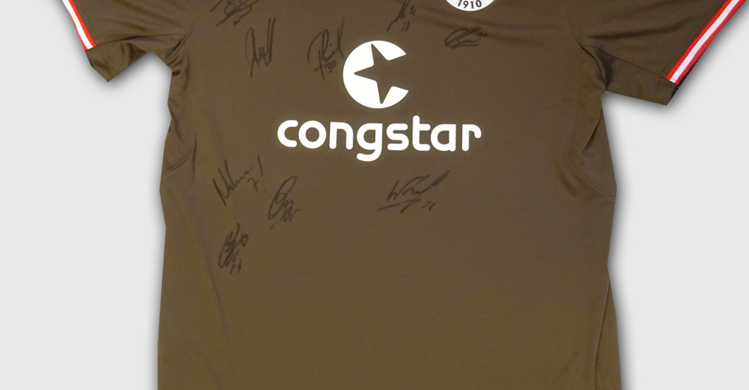  St. Pauli Trikot signiert 