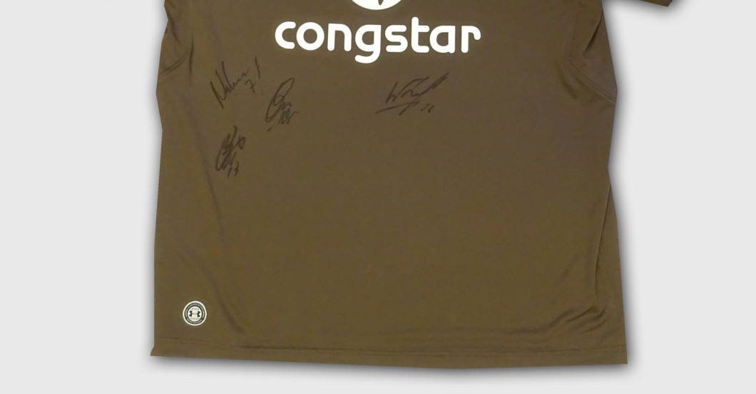  St. Pauli Trikot signiert 