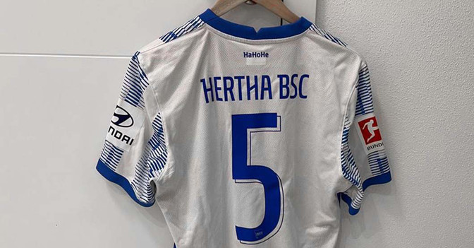  Stark Hertha Trikot  