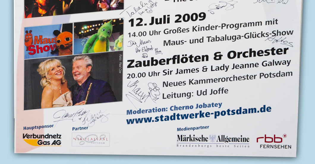  Startafel 2009 