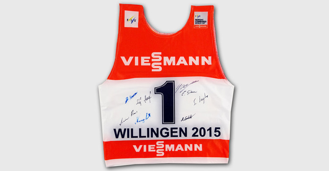  Startnummer Skispringer 