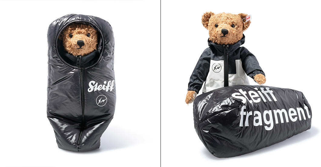 Hiroshi Fujiwara from Fragment designs Steiff Teddy Bear