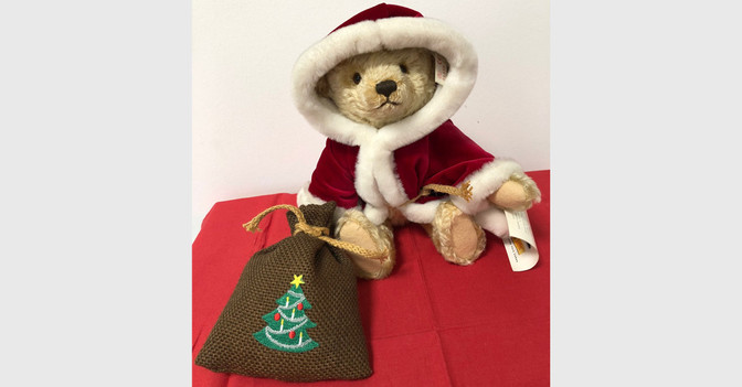 Steiff Nikolausteddy   Steiff Nikolausteddy