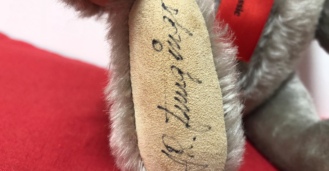 Steiff Teddy Classic grau   Steiff Teddy Classic grau