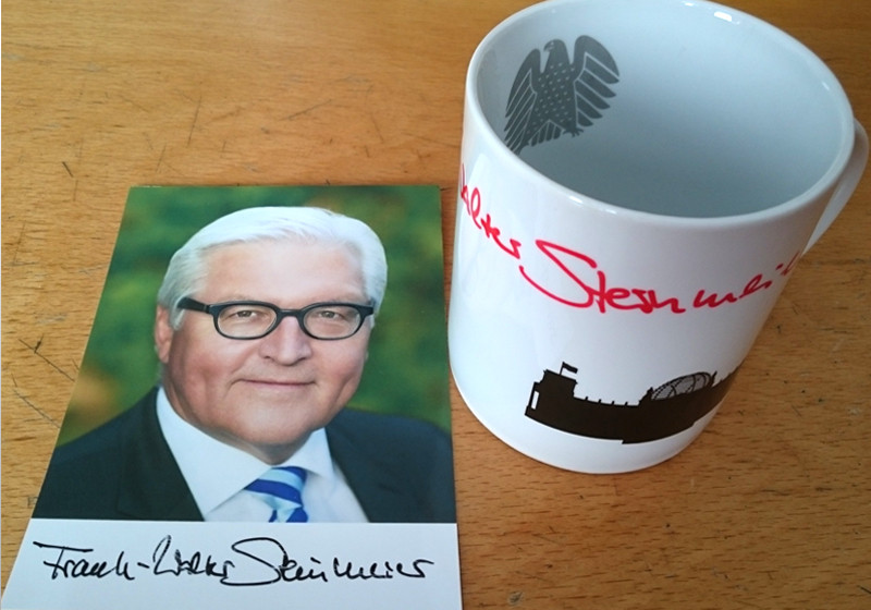  Steinmeiers Kaffeetasse 