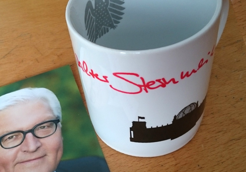  Steinmeiers Kaffeetasse 