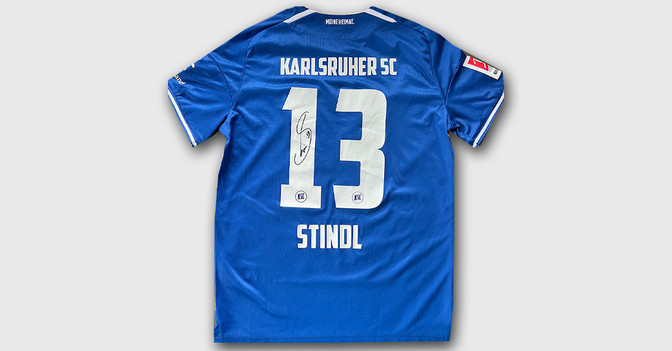  Stindl KSC Trikot 