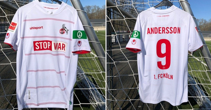 Stop War Trikot Andersson   Stop War Trikot Andersson