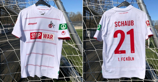 Stop War Trikot Schaub   Stop War Trikot Schaub